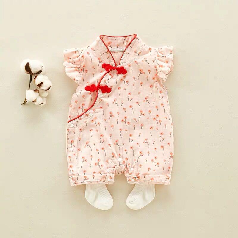 baby cheongsam romper