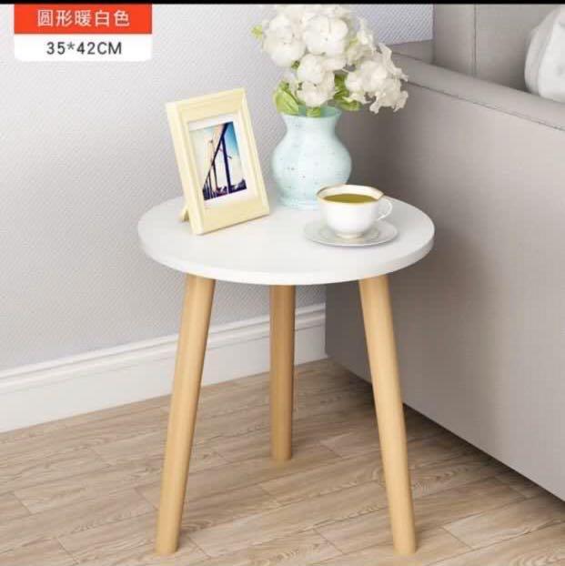 Bedside Table (Category: Tables & Sets) located in Singapore. Submitted by mirui (Listing ID 265229994, Image 1). Description: • Brand new in box • Easy to assemble by yourself • Scandinavian table • White table top, as shown in 1st pic .