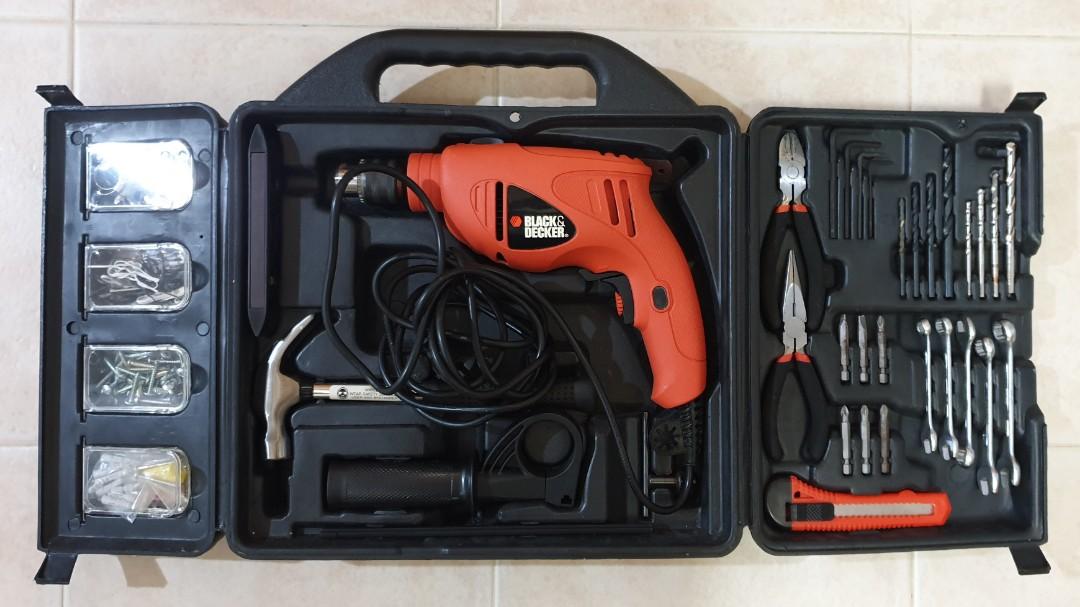 Black \u0026 Decker hammer drill CD50 (500W 