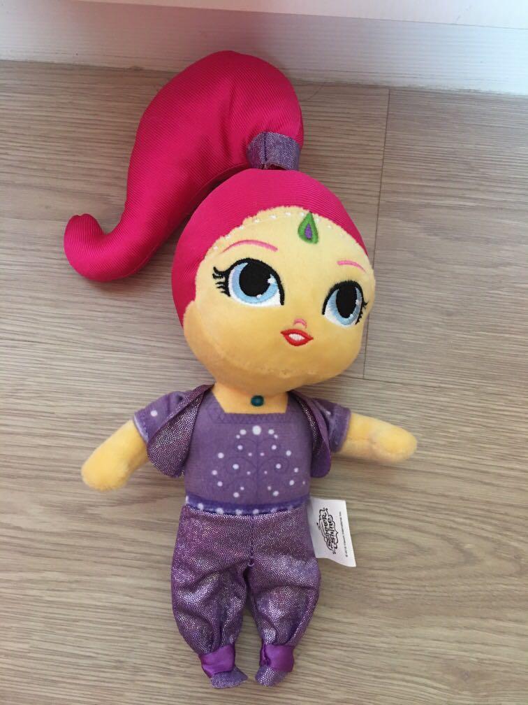 shimmer and shine plush dolls