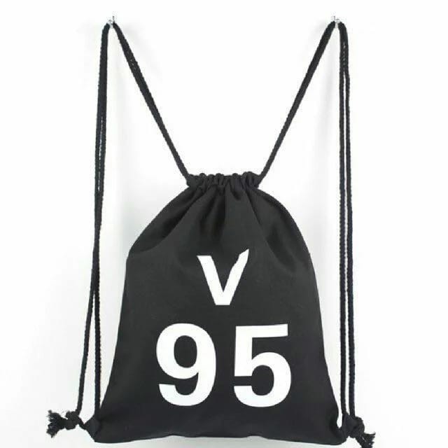 BTS V drawstring bag Hobbies Toys Memorabilia Collectibles K Wave on Carousell