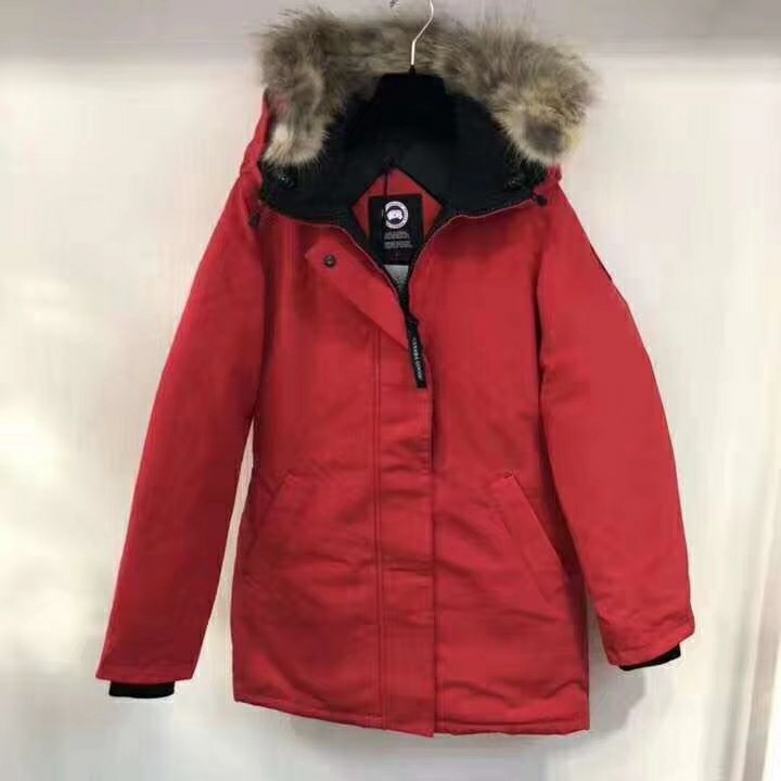 Canada goose hotsell victoria parka red