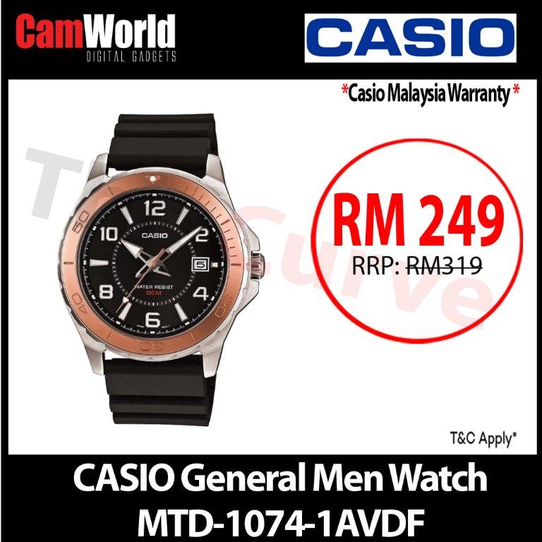Casio mtd 1074 best sale