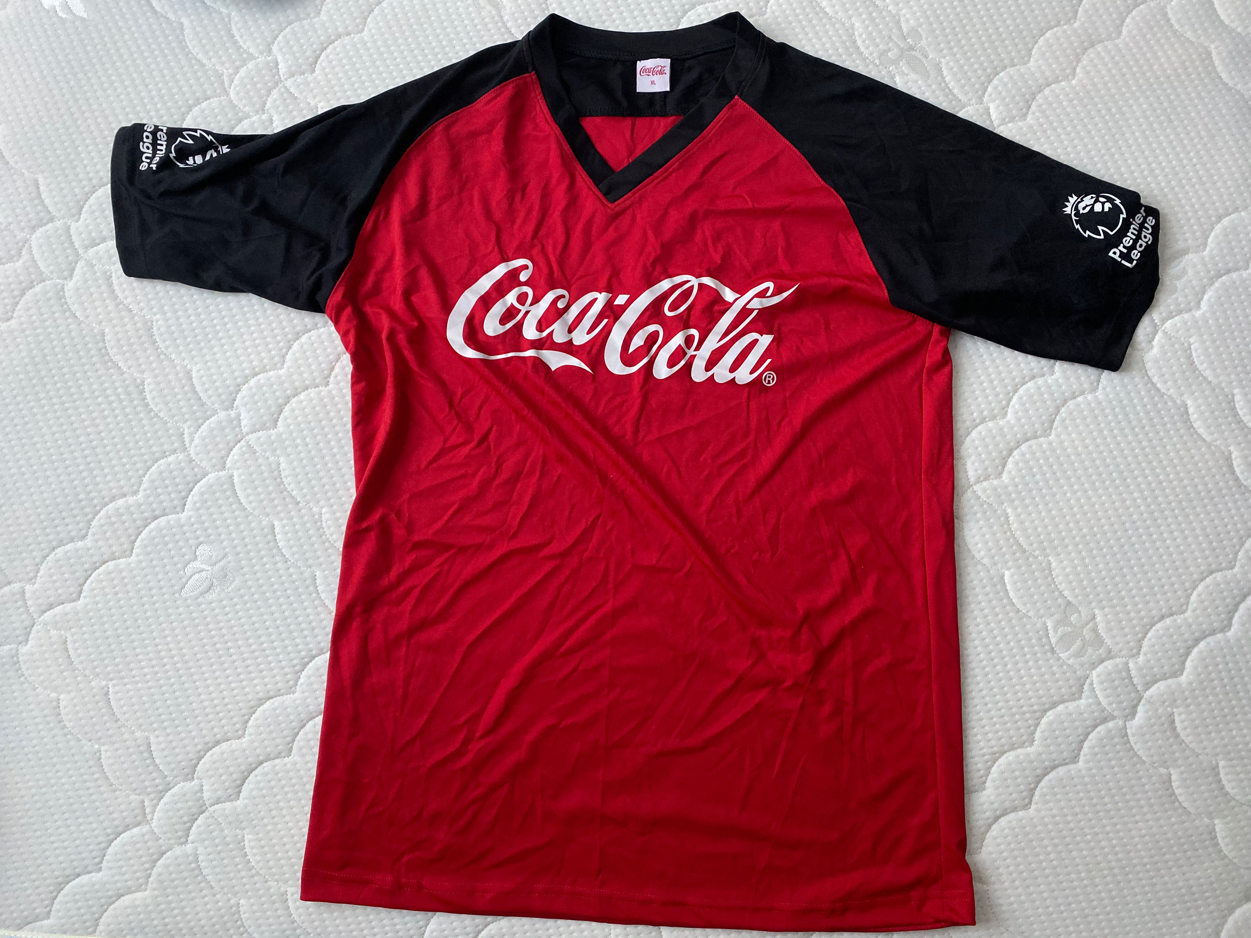 Coca Cola Premier League Football Shirt Men s Fashion Tops