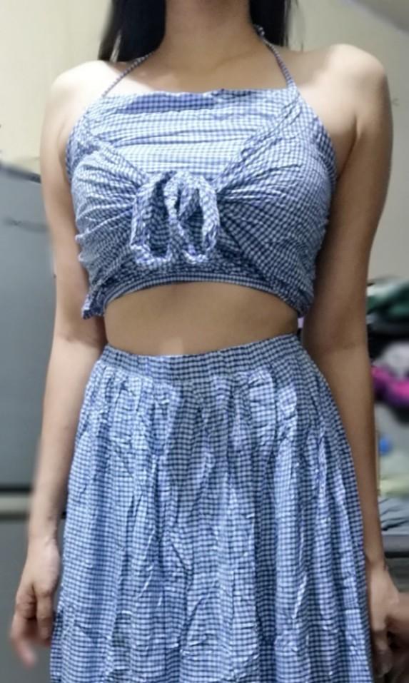 Coordinate plaid (Category: Sets or Coordinates) located in Angono. Submitted by thriftinstyleph.by.danesse (Listing ID 240147064, Image 2). Description: Mop bdo /palawan.