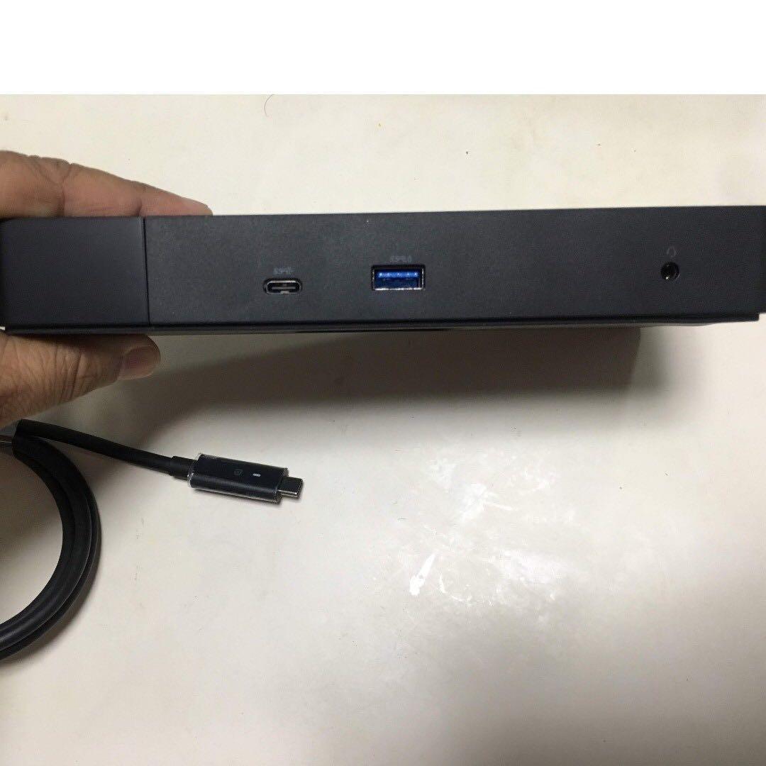 Dell Docking Station Wd19 180w Usb C Hdmi Dual Displayport Black Electronics Computer Parts Accessories On Carousell