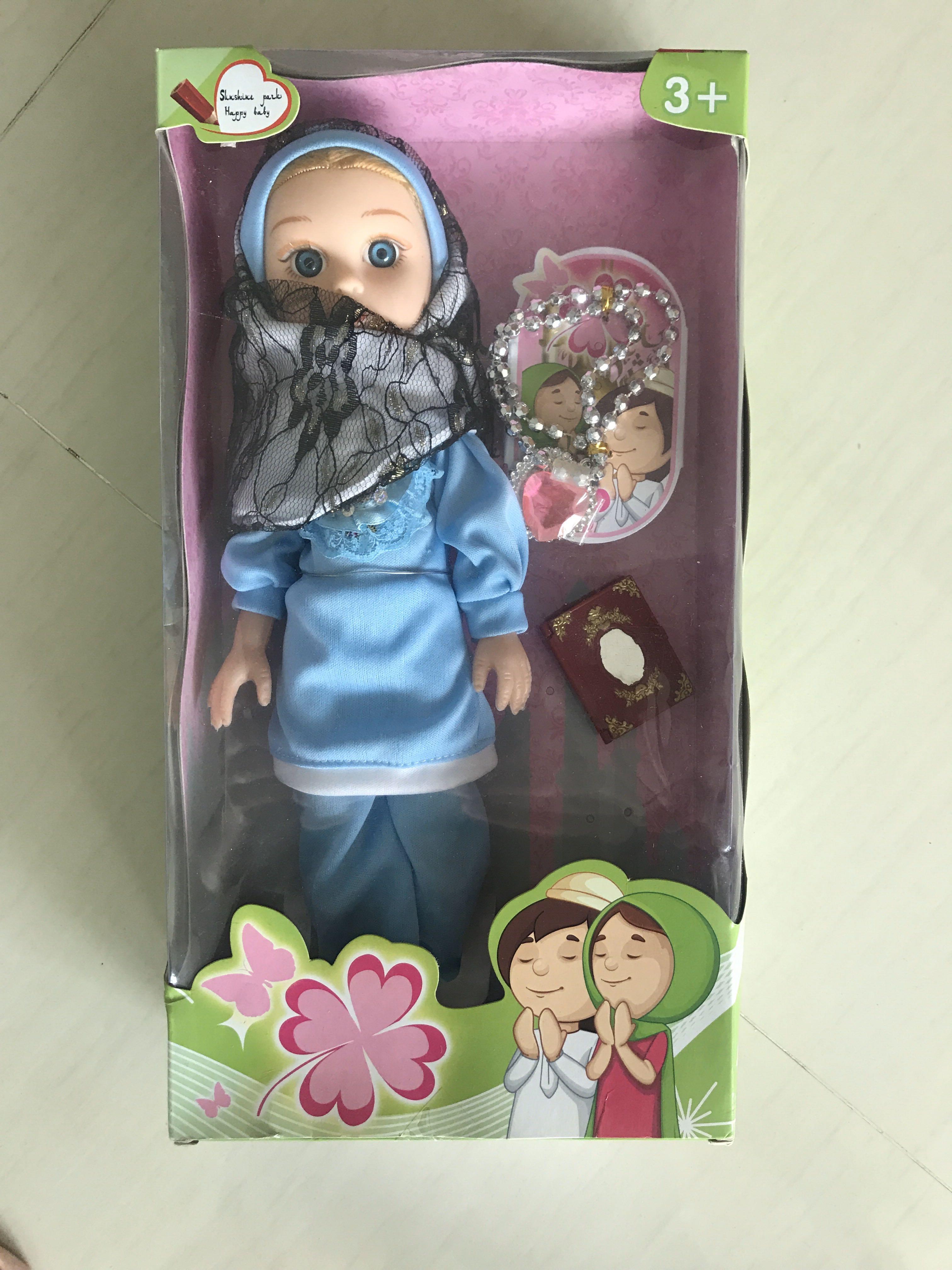 Doll With Hijab Tudung Muslim Doll Toys Games Bricks Figurines On Carousell She always want to look fashionable. doll with hijab tudung muslim doll