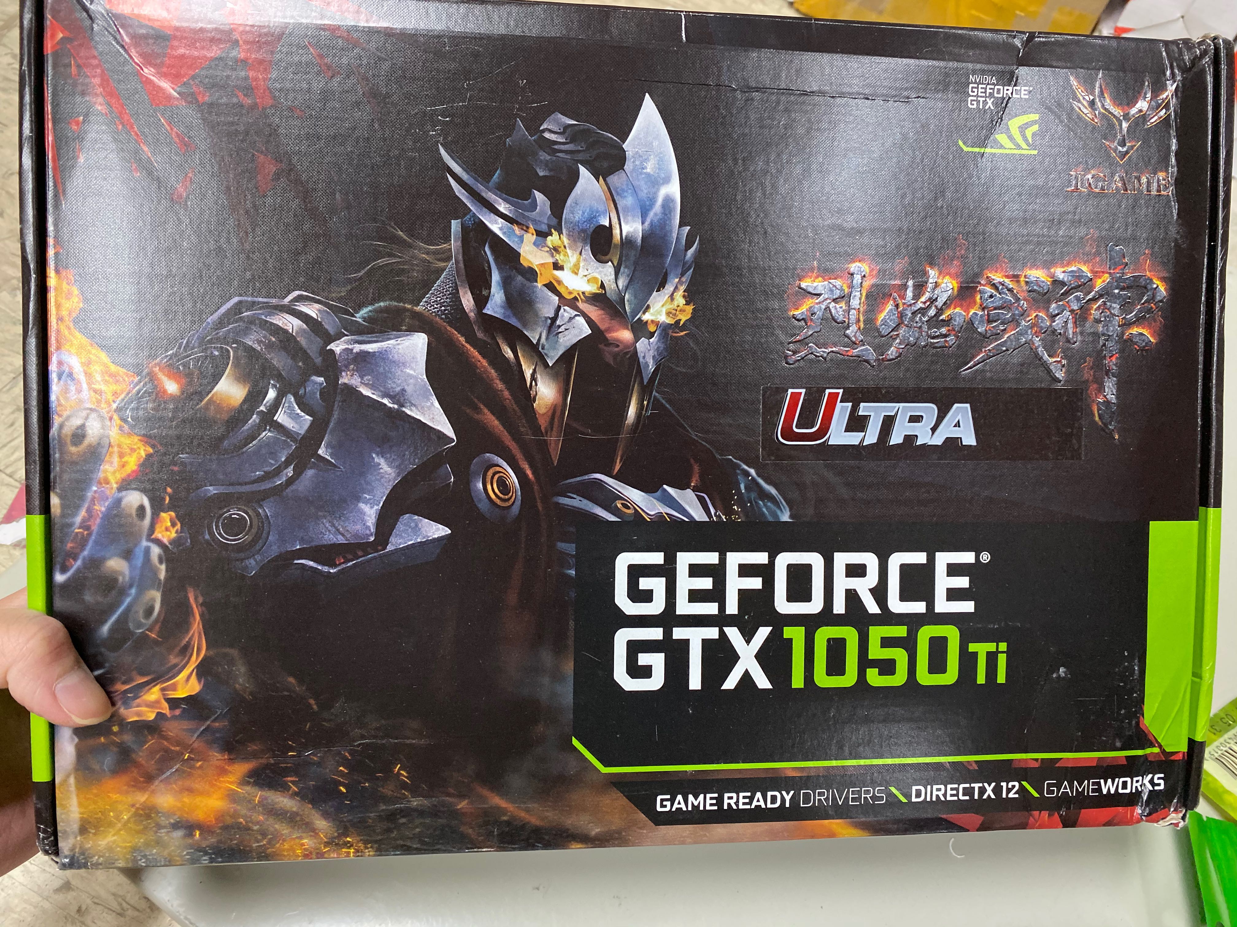Colorful Geforce Gtx 1050 Ti Igame 4gb 玩具 遊戲類 其他 Carousell