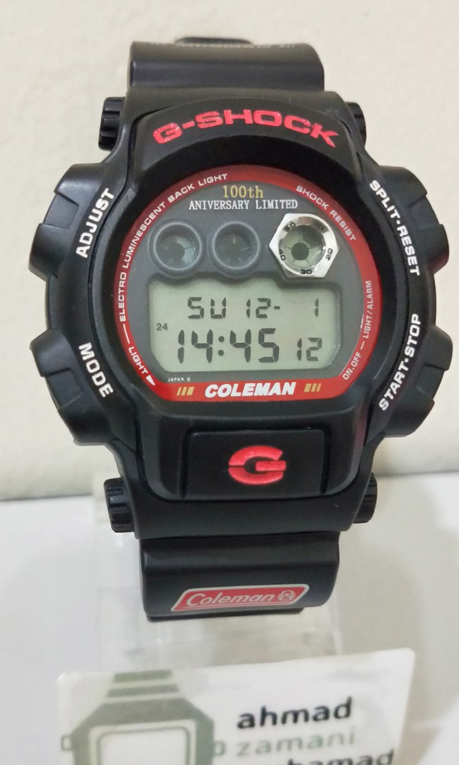 送料込み) G-SHOCK DW-8400 COLEMAN 100th - 時計