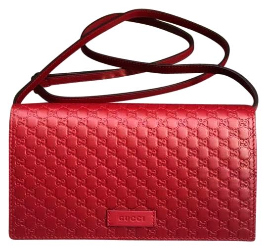 Gucci women's leather micro gg guccissima mini crossbody wallet bag purse clearance