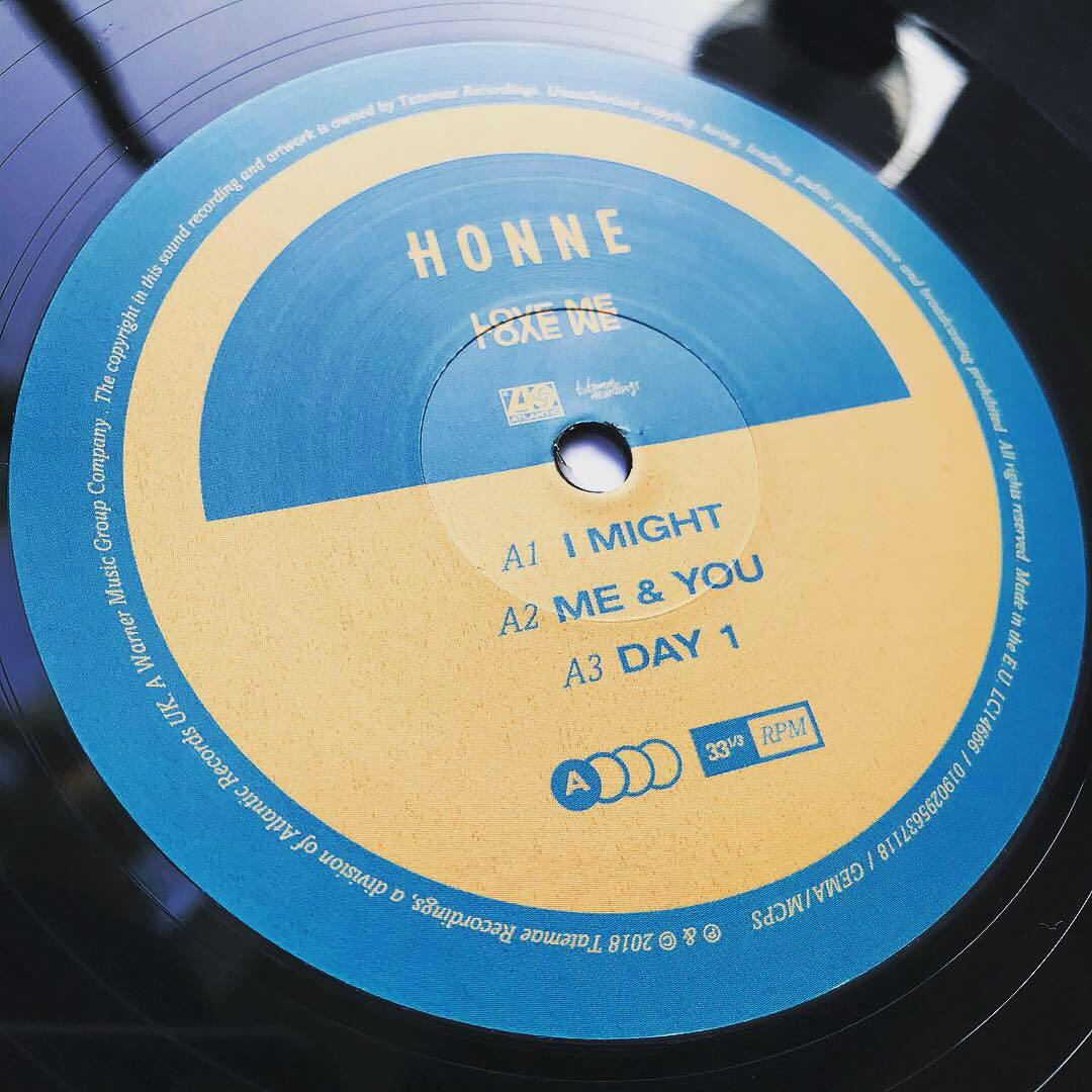 HONNE LOVE ME LOVE ME NOT レコード アナログ盤