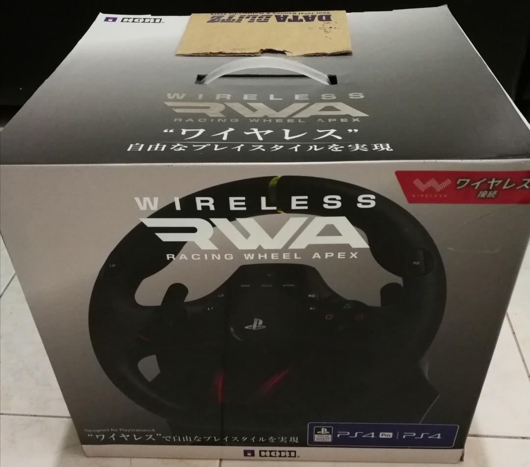 Hori wireless racing wheel apex for ps4 & top pc