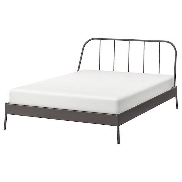 IKEA Metal Queen Bed Frame Kopardal, Furniture & Home Living, Furniture