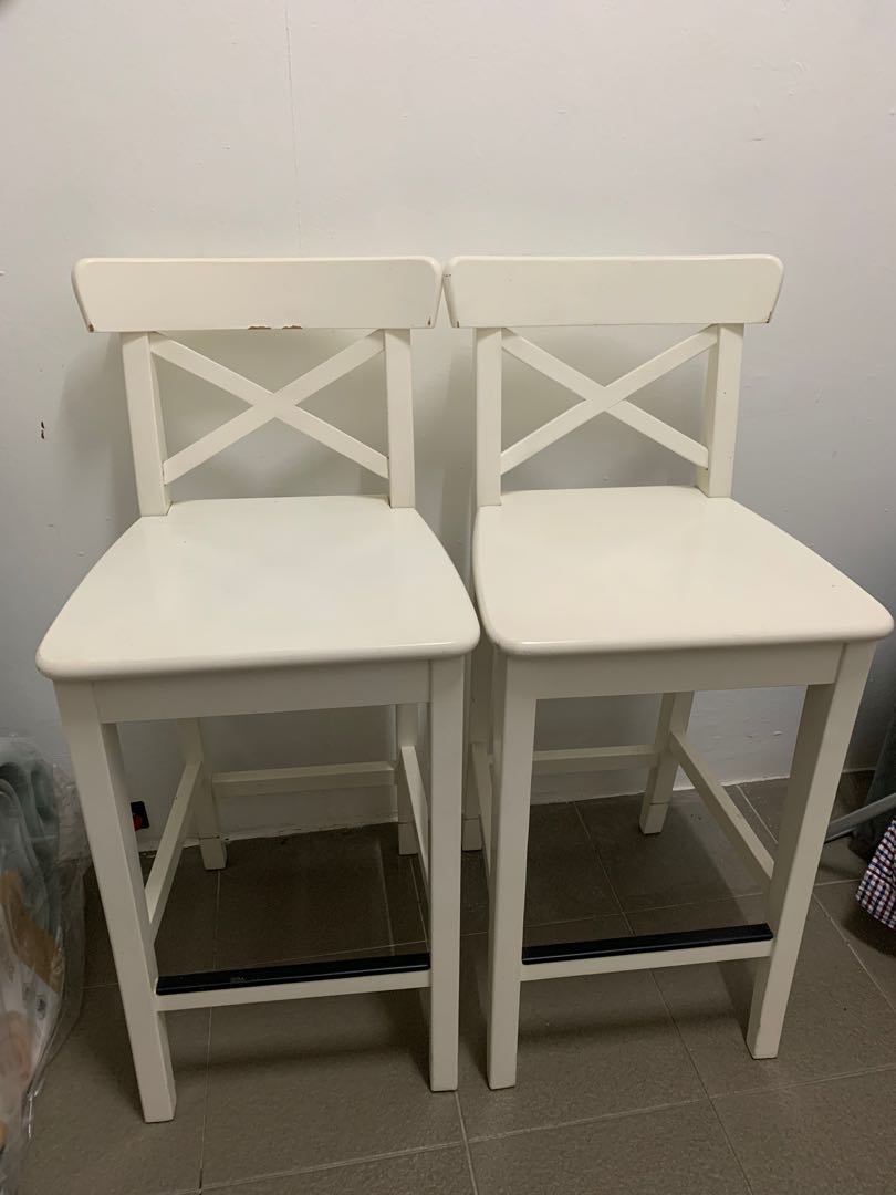 Ikea stool, Furniture & Home Living, Furniture, Chairs on Carousell