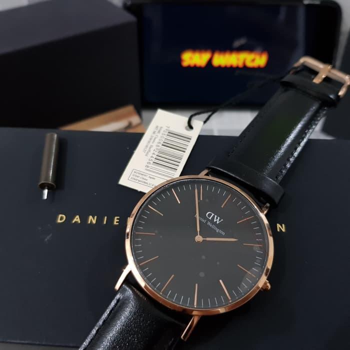 Jam Tangan DW Daniel Wellington Classic Sheffield Gold Black Ori BM