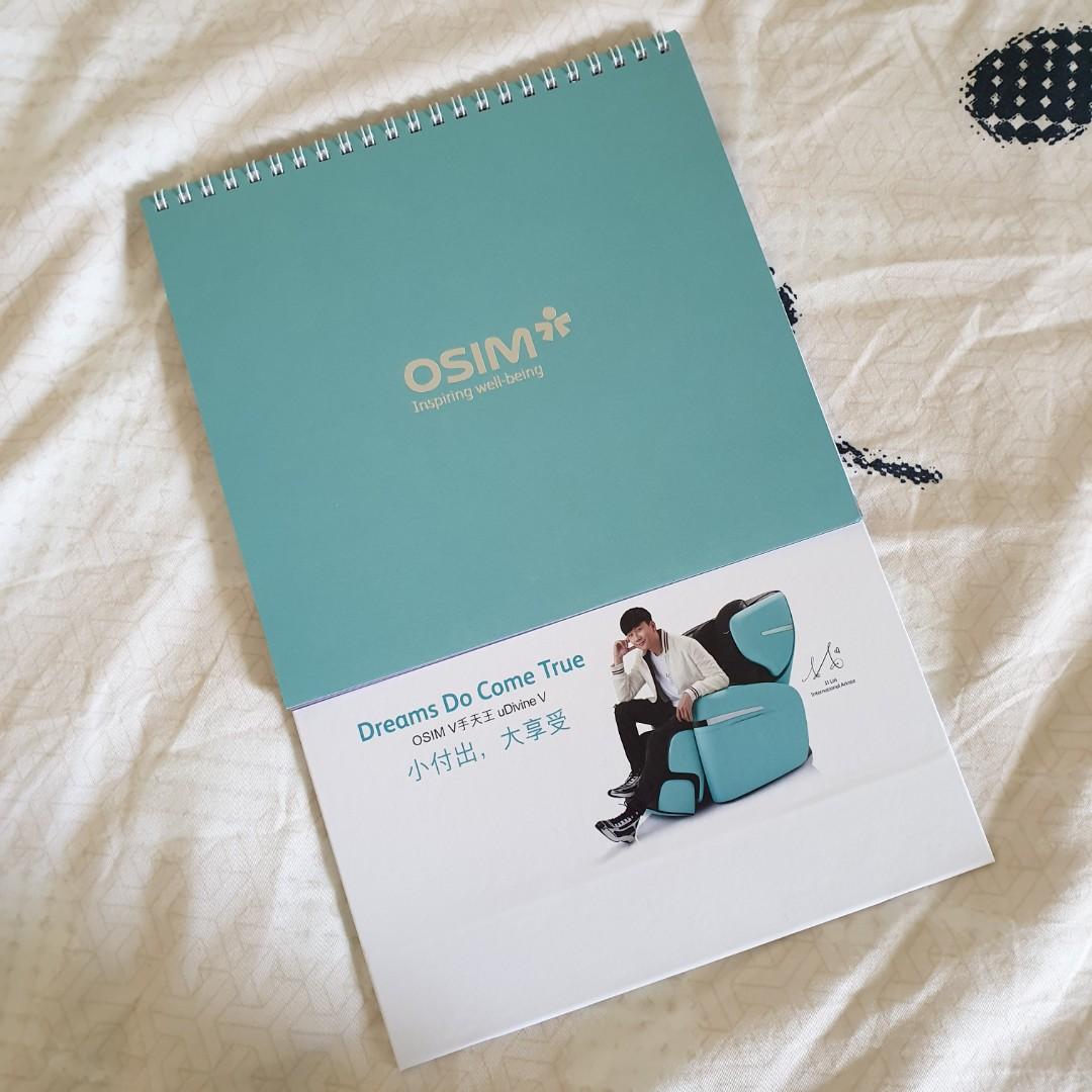 Jj Lin 2020 Calendar By Osim Books Stationery Stationery On Carousell