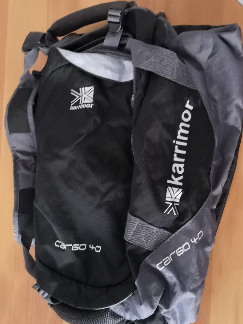 Karimor Bag Rear Rack Karrimor Cargo 40 backpack, Sports Equipment, Hiking & Camping on Carousell