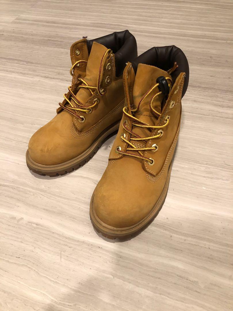 timberland boots size 7y