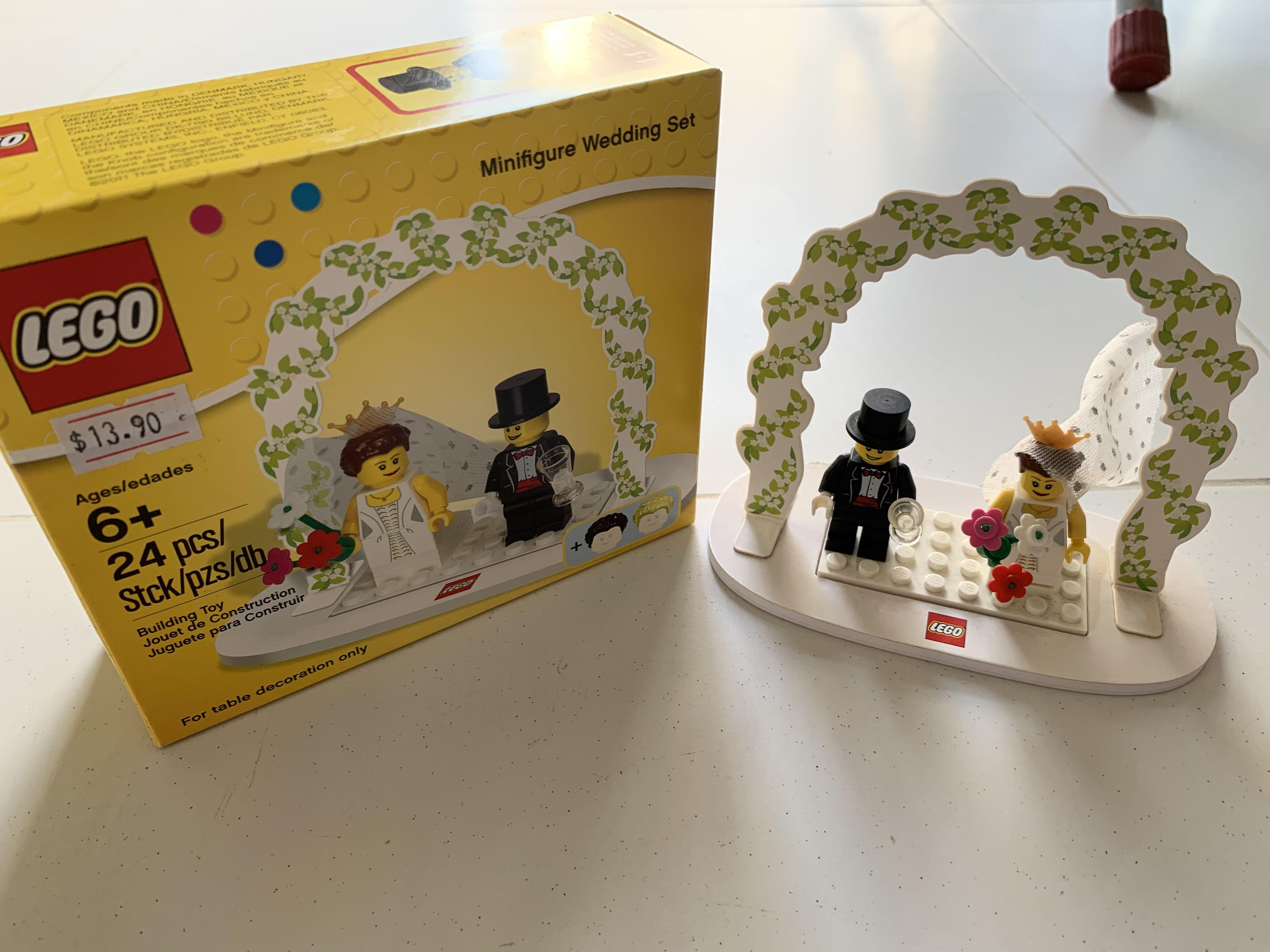Lego Minifigure Wedding Set Hobbies Toys Toys Games on Carousell