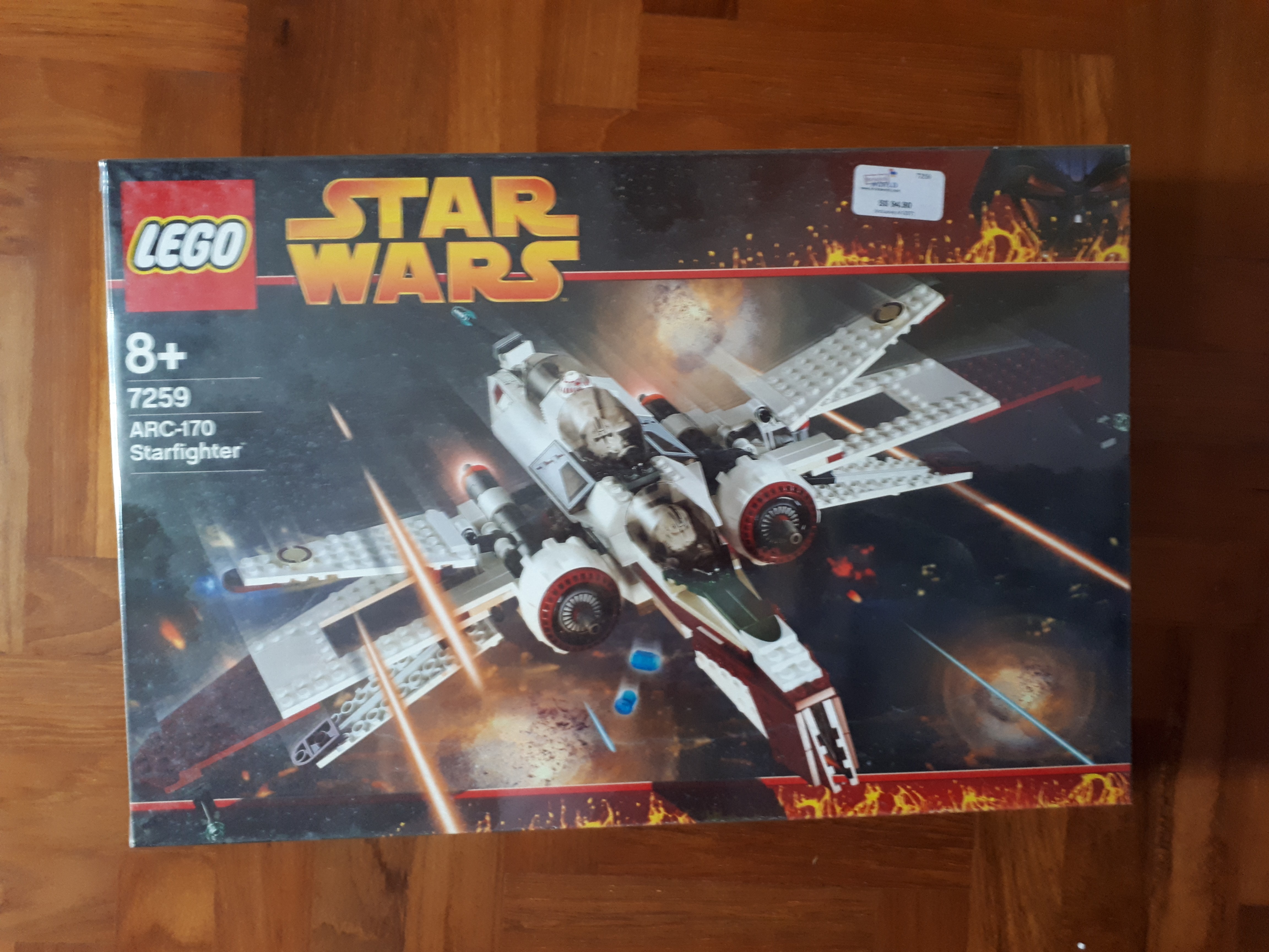 lego arc 170 starfighter 7259