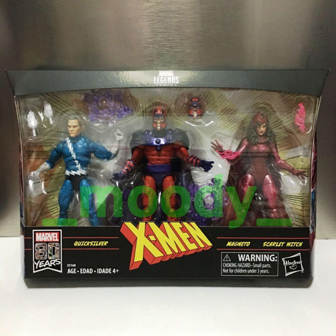 Marvel legends magneto quicksilver scarlet witch deals