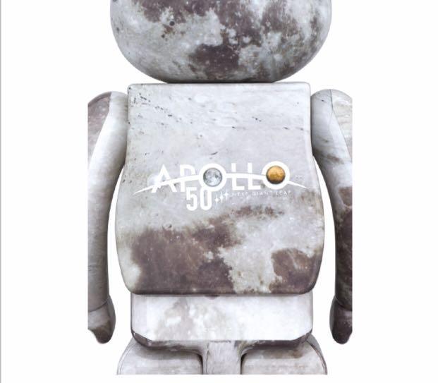 Medicom toy Moon 400% + 100% 50th ANNIVERSARY OF THE APOLLO 11 