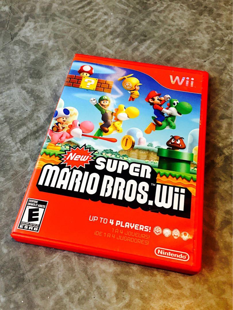 super mario bros wii game