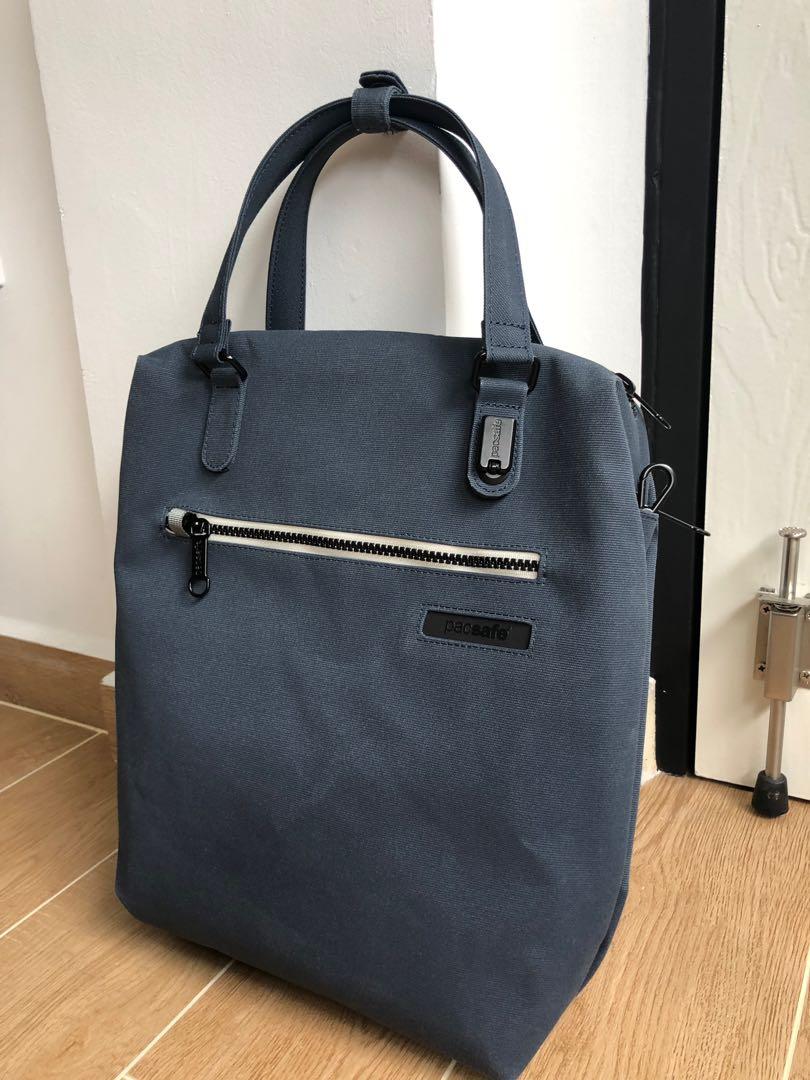 pacsafe tote backpack