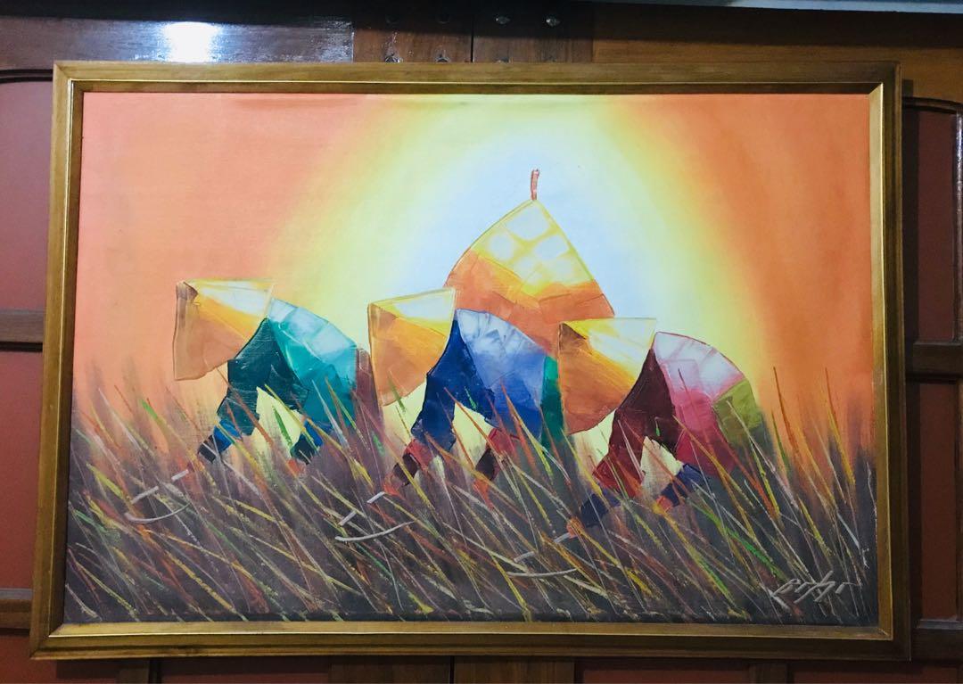 Painting with Frame - unknown artist (Category: Frames & Pictures) located in Mandaluyong City. Submitted by mkflrsss (Listing ID 265358953, Image 1). Description: Painting with Frame From unknown artist RFS: Decluttering Price negotiable. PM for more info .