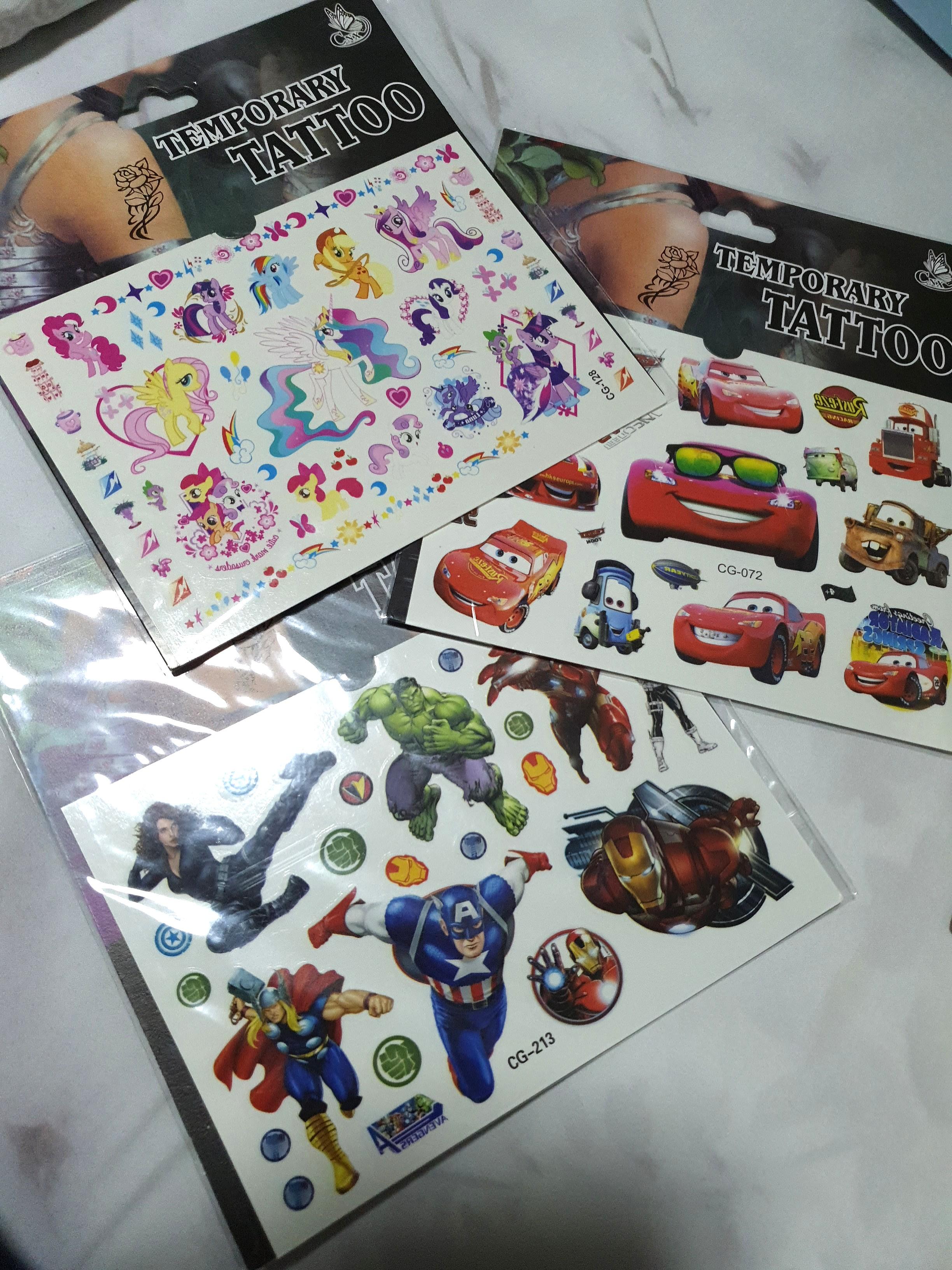 PAW PATROL Temporary Tattoos, Hobbies & Toys, Stationery & Craft
