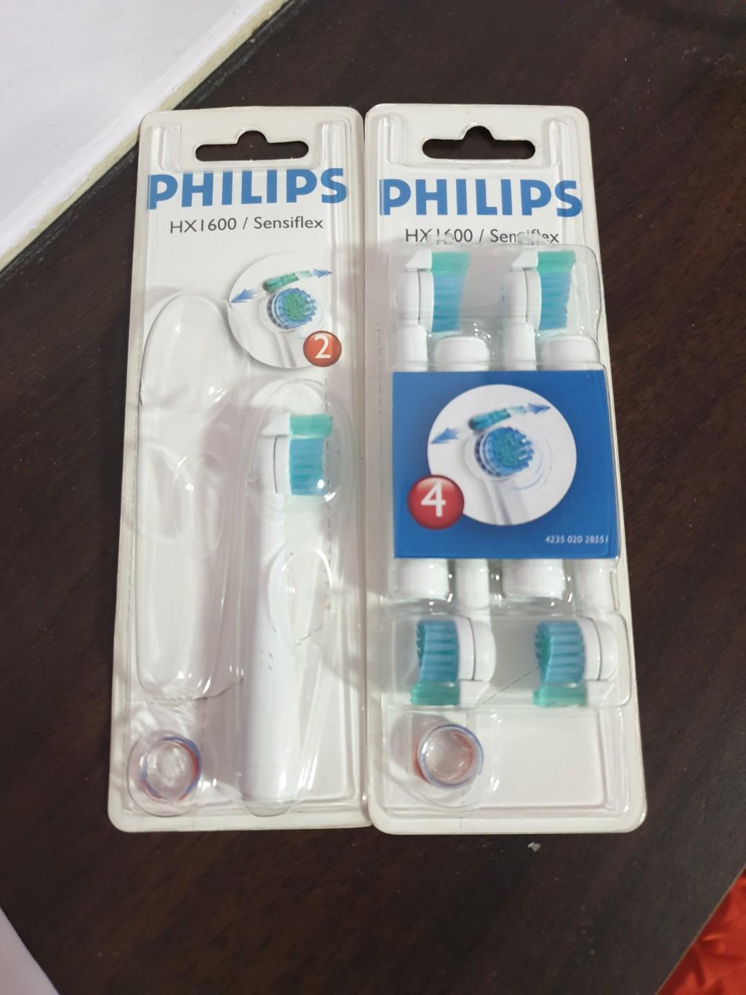 philips hx1600 sensiflex replacement heads