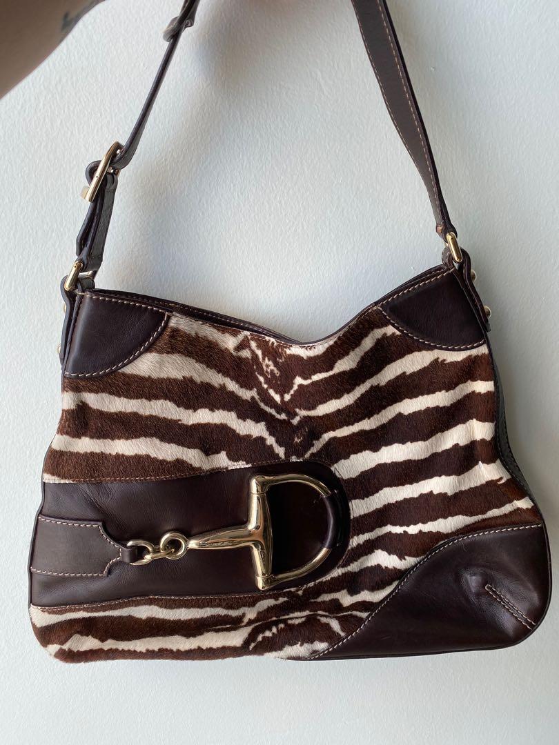 Gucci zebra bag clearance