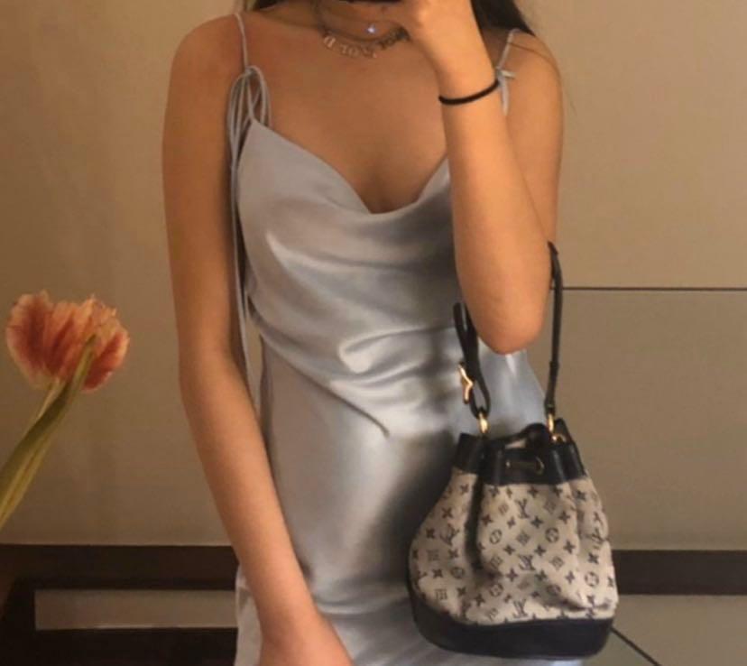 brandy melville satin dress