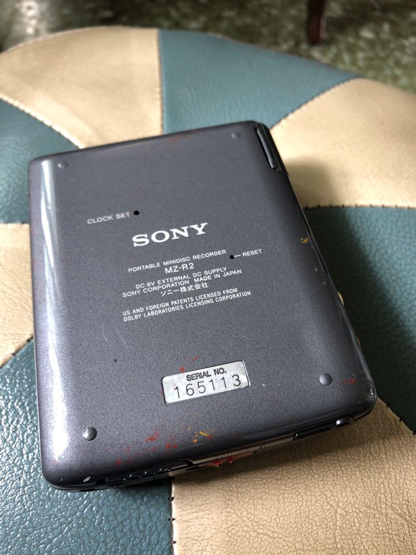 Rare Sony Minidisc Walkman MZR2 NOT WORKING, Audio, Portable Music Players on Carousell