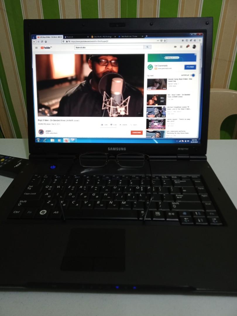 Samsung Laptop Ready To Use Plus Asus Zenfone 3 Max Computers Tech Laptops Notebooks On Carousell