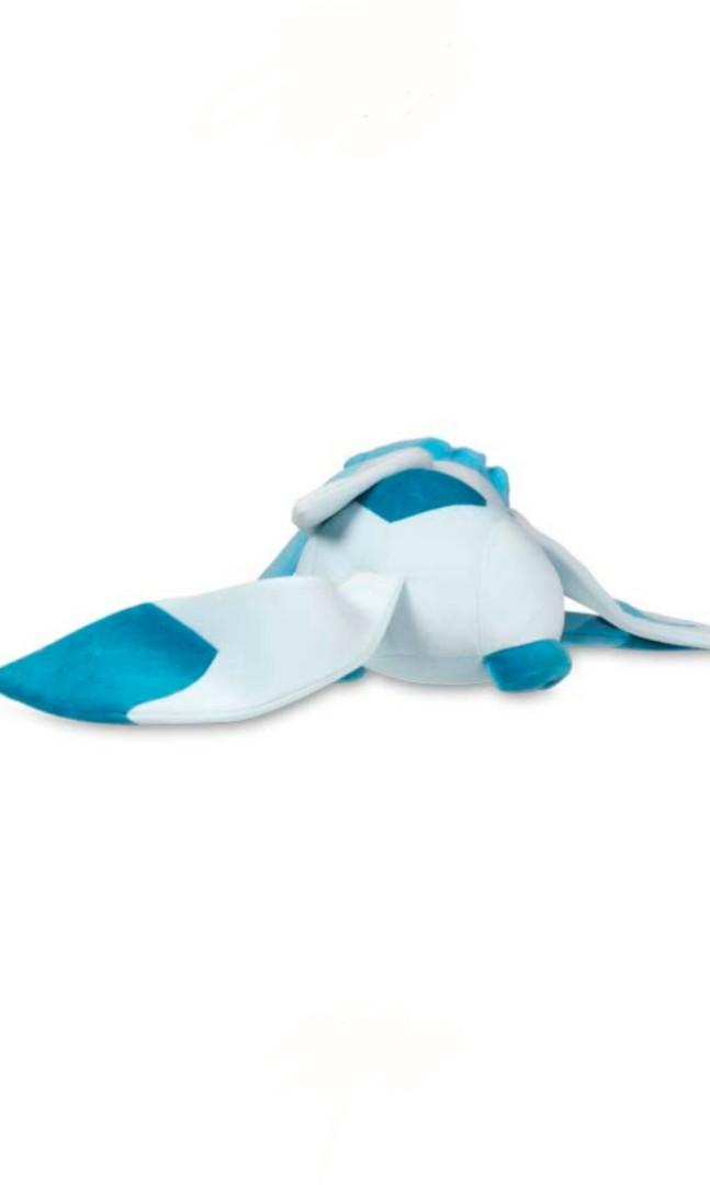 sleeping glaceon plush