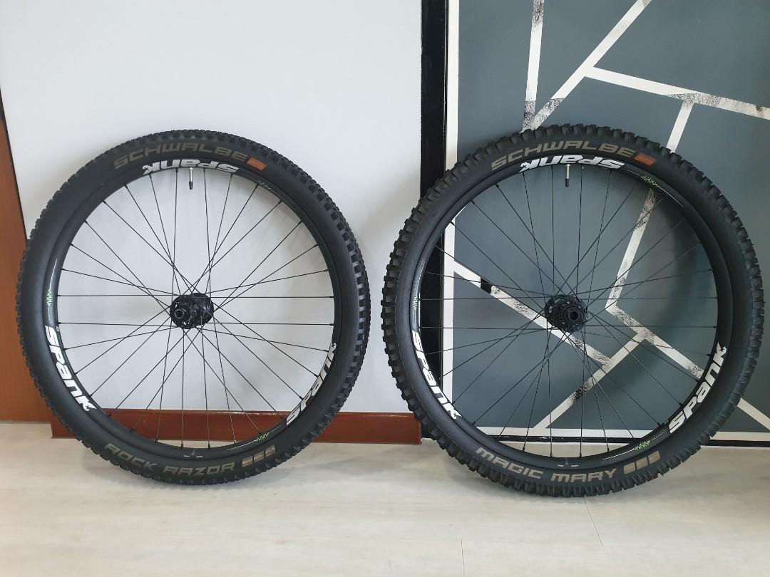 Spank vibrocore top wheelset 27.5