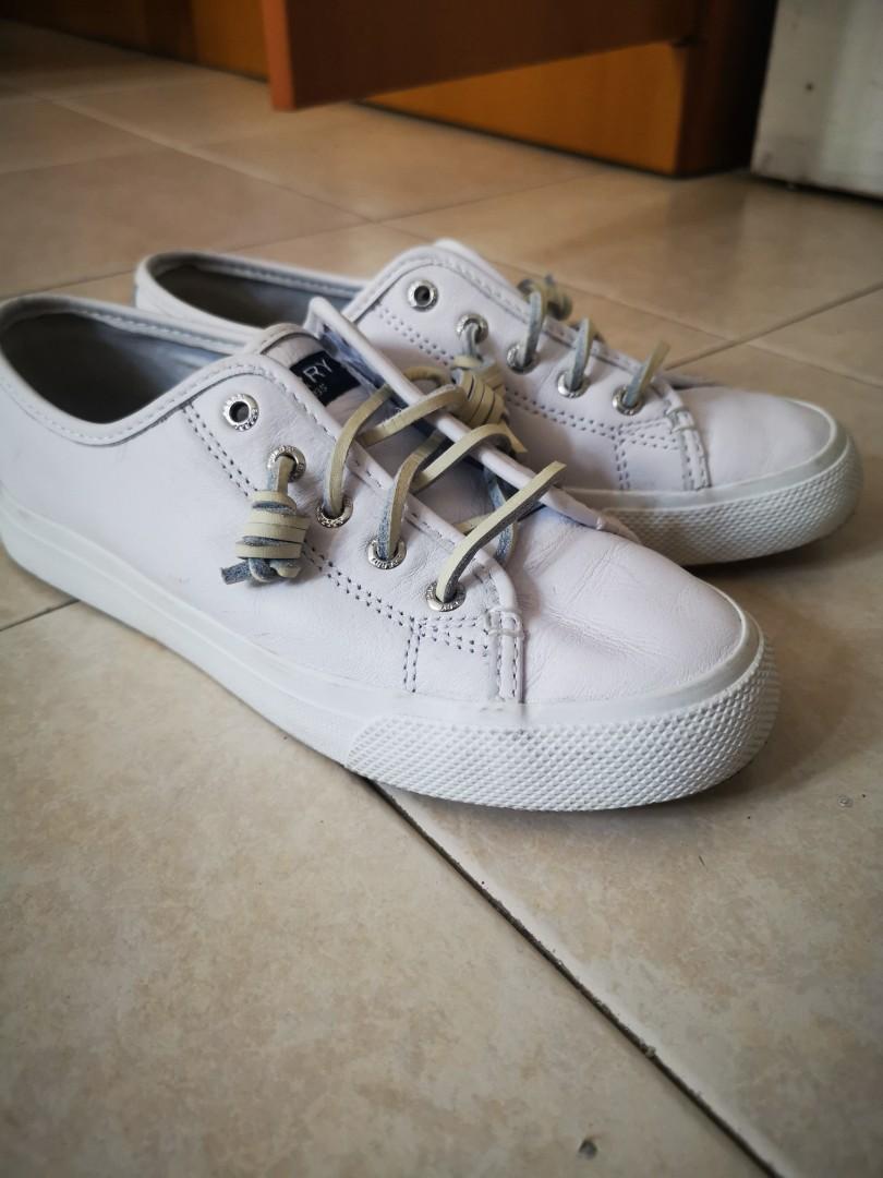 Sperry in White Top Sider US 6 Eur 37