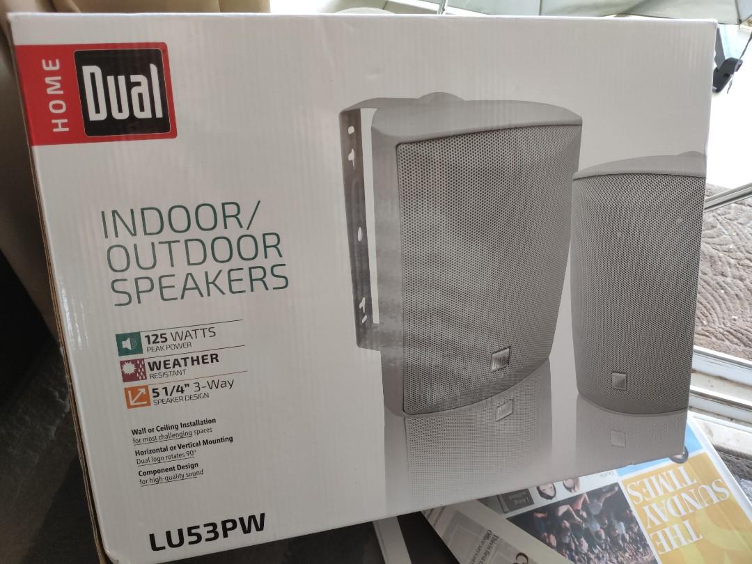 dual indoor outdoor speakers
