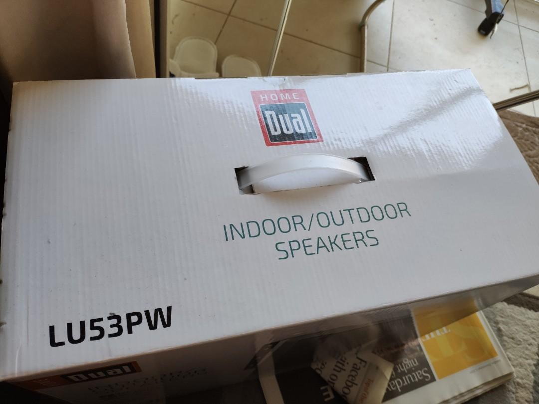 Spring cleaning sale Dual 3 way Indoor Outdoor speakers LU53PW