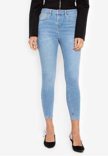 Topshop Jamie Jeans in Light Blue