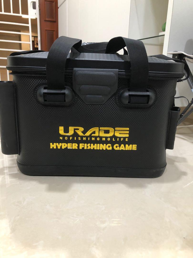 URADE fishing tackle box black