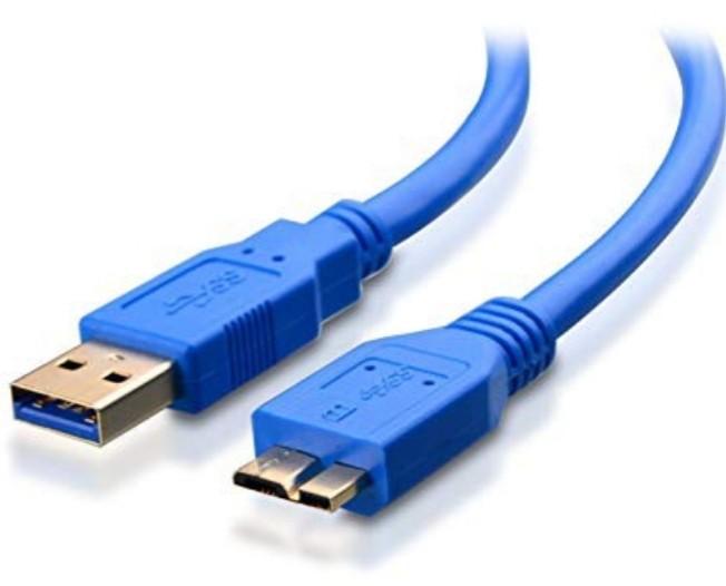 USB 3.0 to External Hard Disk Drive Cable (Category: Hard Disks & Thumbdrives) located in Quezon City. Submitted by goodviberco (Listing ID 265278784, Image 2). Description: High Speed Compatible to 2.0.