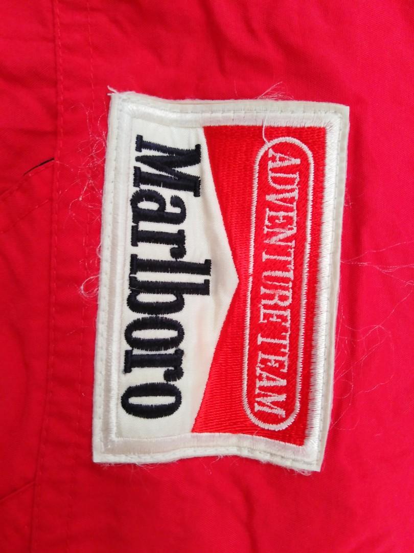 Vintage Marlboro Adventure Strom Jacket (Category: Coats, Jackets and Outerwear) located in Carmona. Submitted by seberstuff (Listing ID 265313354, Image 3). Description: Great condition 9/10 Gently used Size : Medium but fits Large Made in Taiwan Vintage 90's Flaws: black stain at the back portion, waist elastic rubber, stretched out. considering 25+ yrs old Free shipping LBC Branch pick up only door to door add 100.