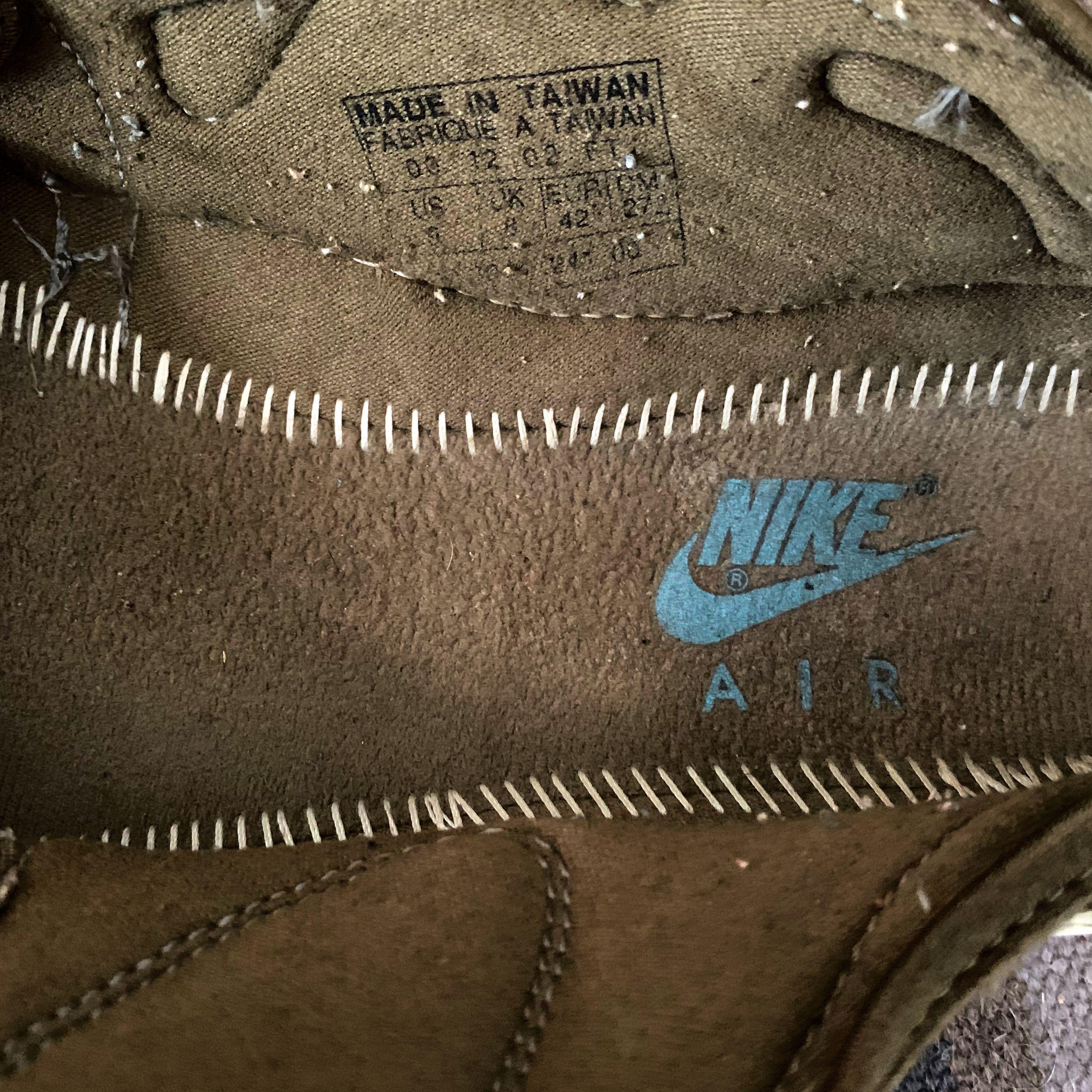 [Vintage] Nike Air Rift Olive US9 Made in Taiwan, Men's Fashion ...
