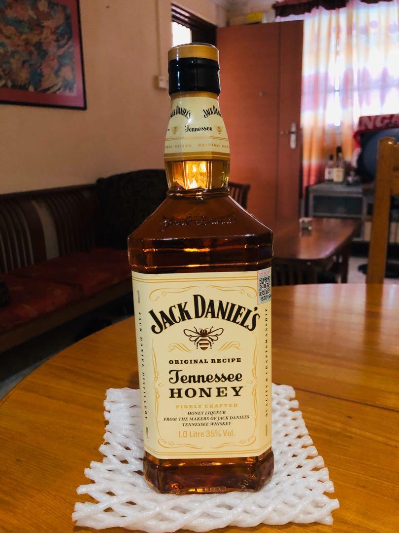 Jack Daniels Honey 1L - Whisky, Food & Drinks, Alcoholic Beverages On ...