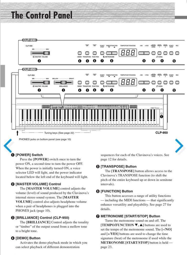 Yamaha Clavinova CLP930, Hobbies & Toys, Music & Media, Musical