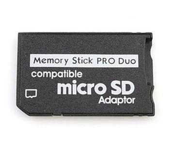 PSP Memory Stick Micro SD PRO DUO Adaptor Converter For PSP