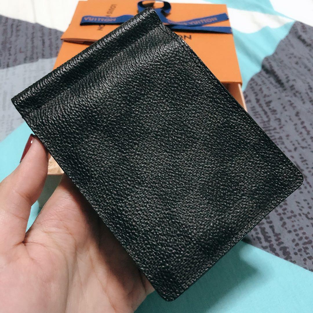 Louis Vuitton Pince Wallet, Black, One Size