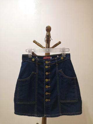 Denim Skirt (with pants)